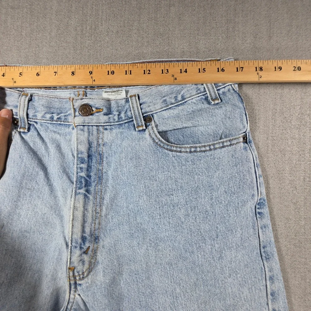 Levi Strauss Signature Jeans Mens 36x32 Light Wash Relaxed Fit Denim 03937600707
